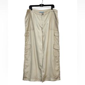 Johnny Was Wide Leg Cargo Pants Size XL EUC